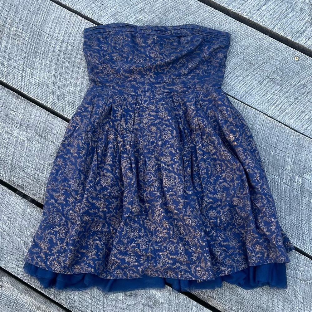 Delicia Heart Top Strapless Mini Dress